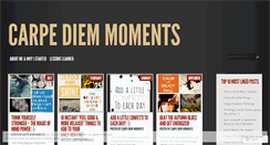 Desktop Screenshot of carpediemmoments.com
